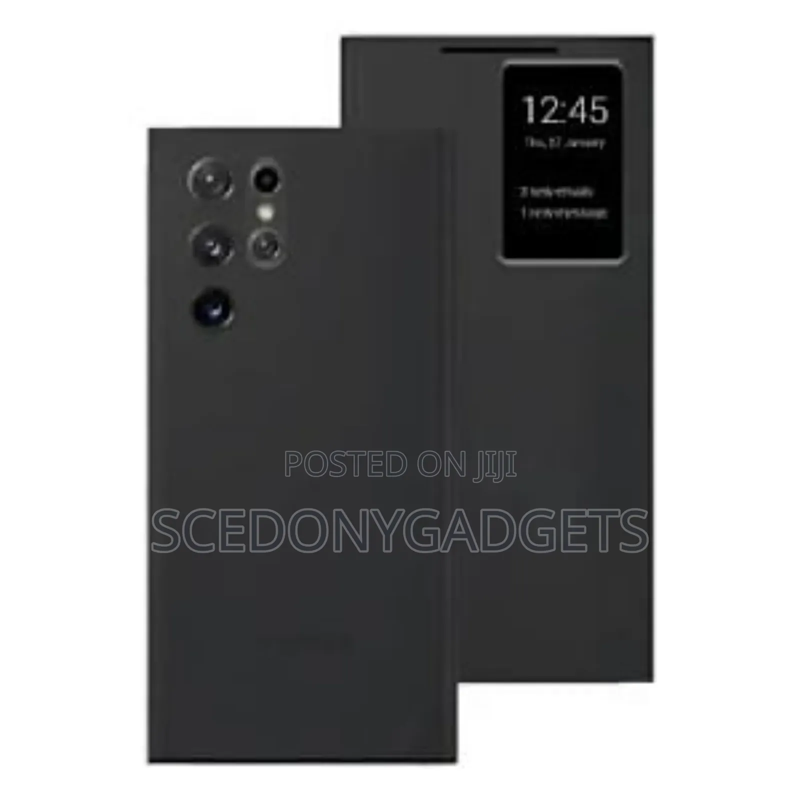 Smart View Flip Case for Samsung Galaxy S22 Ultra