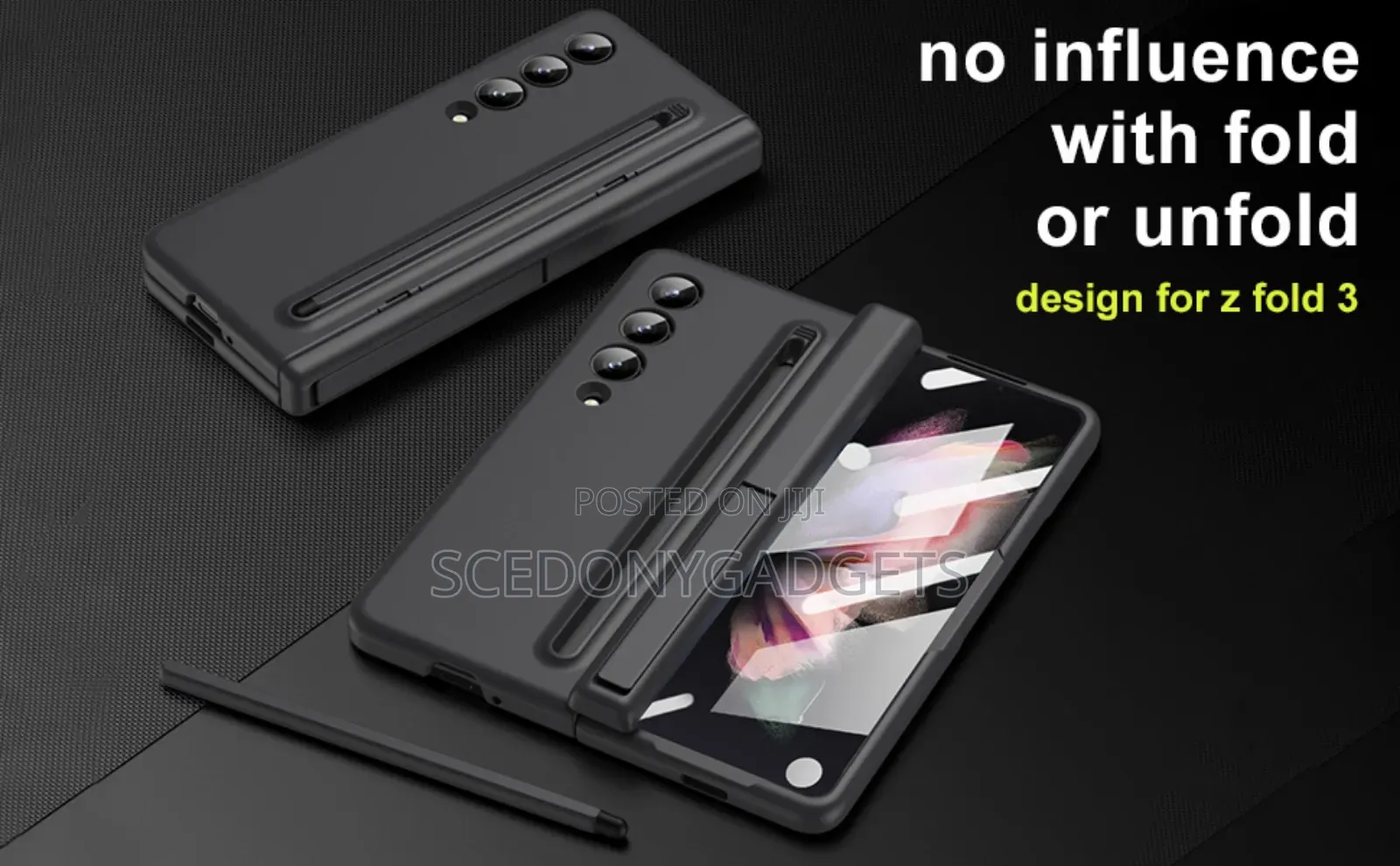 Samsung Galaxy Z Fold 3 Case With New Slim S Pen