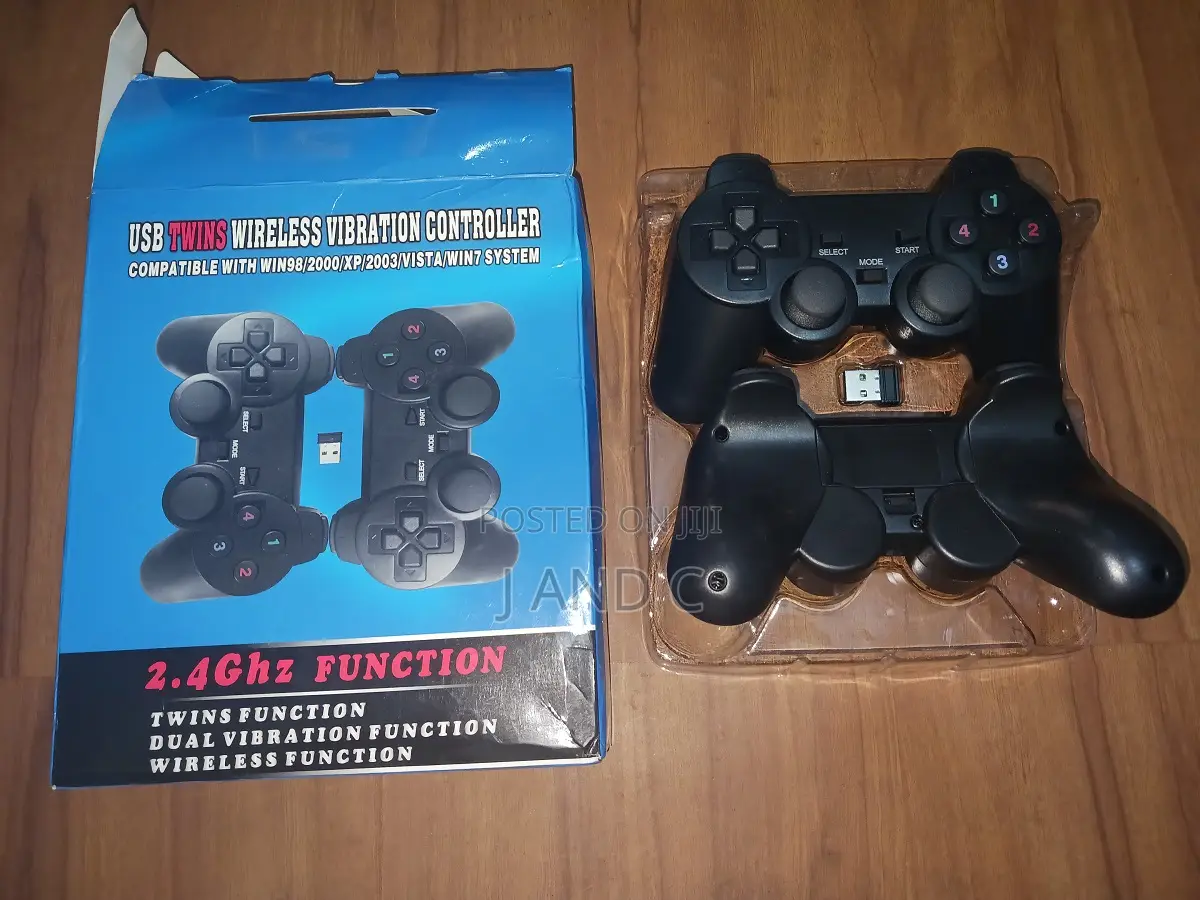 Wireless Usb Double Computer Game Pad