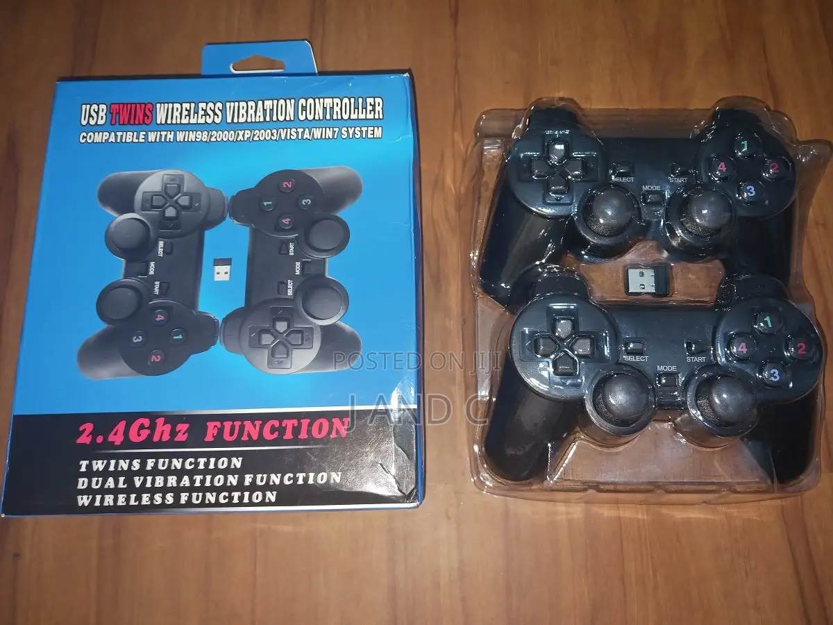 Wireless Usb Double Computer Game Pad