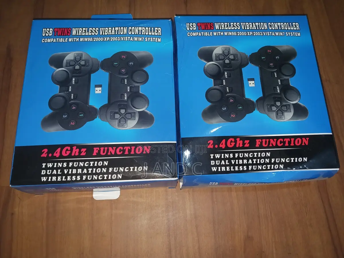 Wireless Usb Double Computer Game Pad