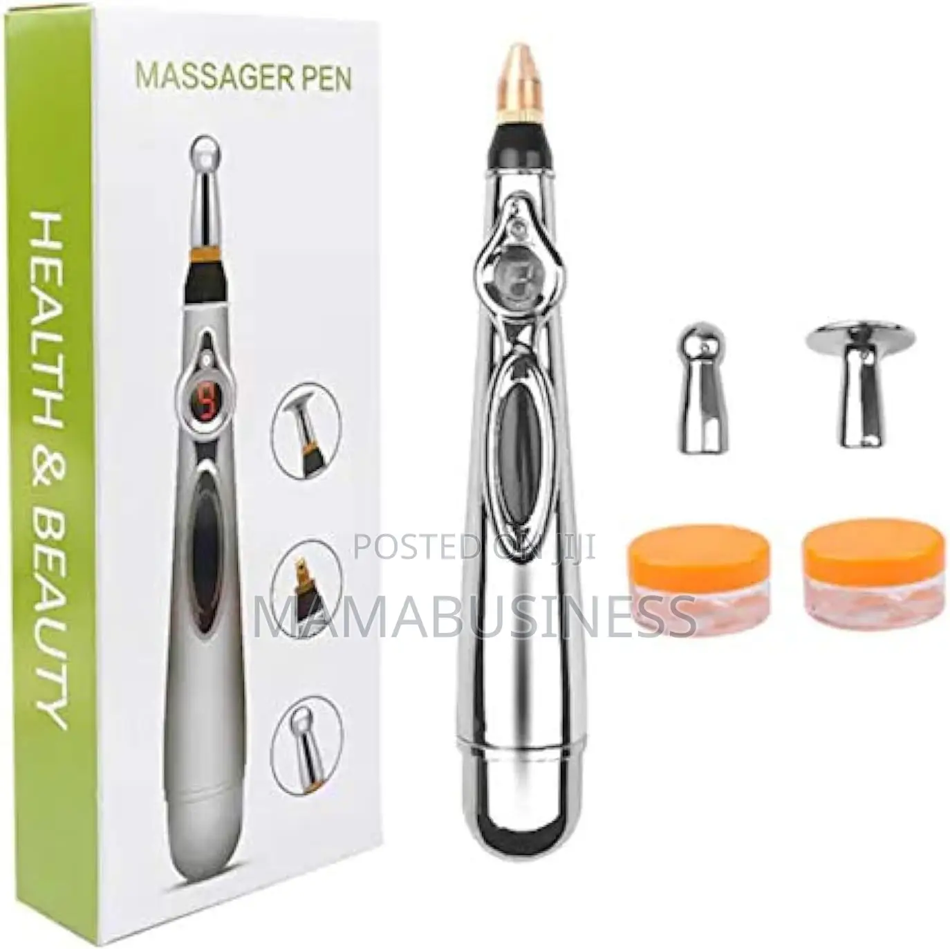 DF-618 Massager Pen- Comes With Pen, Different Tips, and Gel