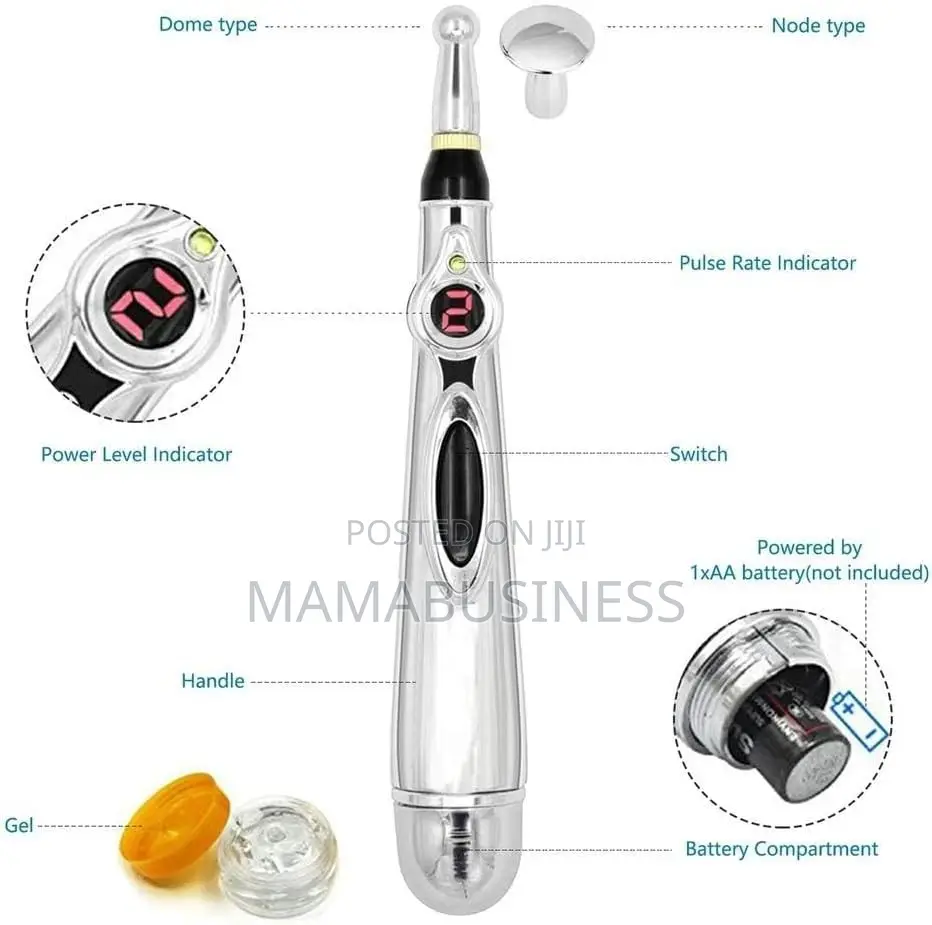 DF-618 Massager Pen- Comes With Pen, Different Tips, and Gel