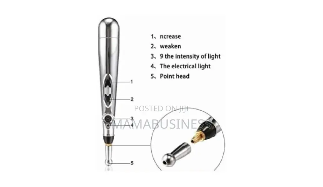 DF-618 Massager Pen- Comes With Pen, Different Tips, and Gel
