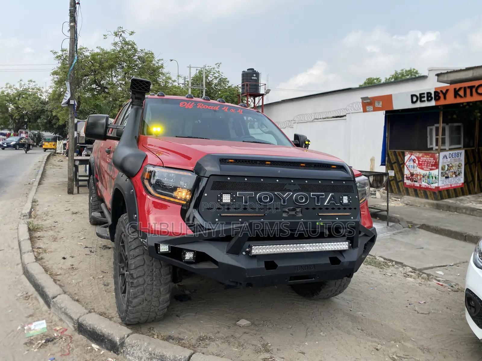 Toyota Tundra 2014 Red