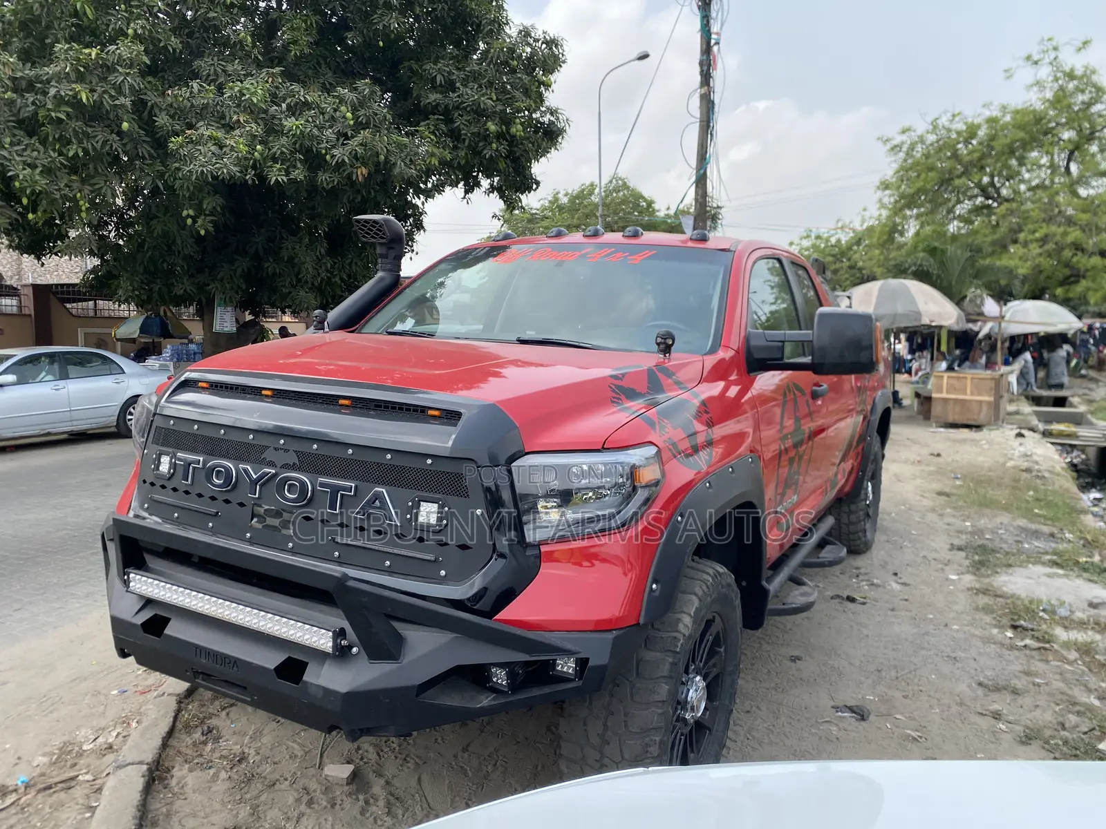 Toyota Tundra 2014 Red