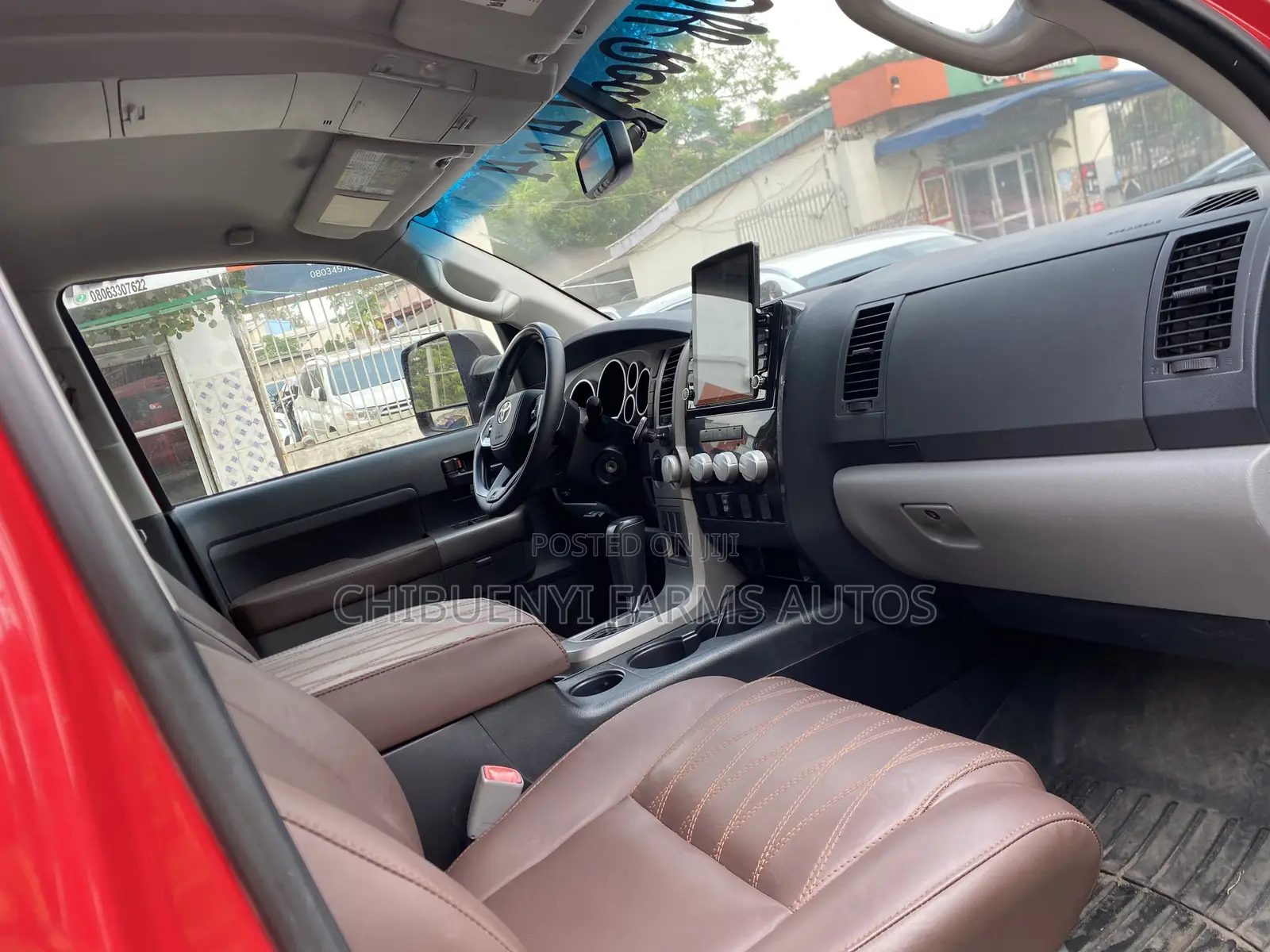Toyota Tundra 2014 Red