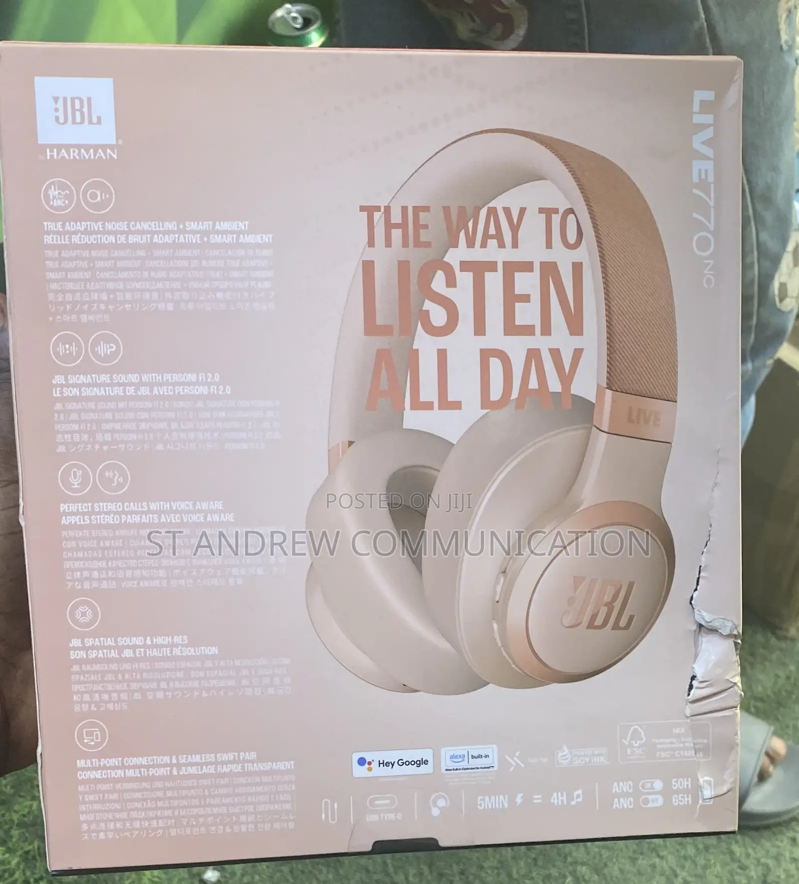 JBL Live 770nc Wireless Headphones