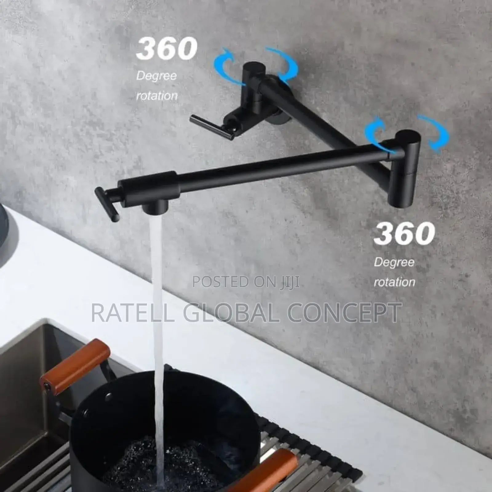 Wall Mounted Pot Filler