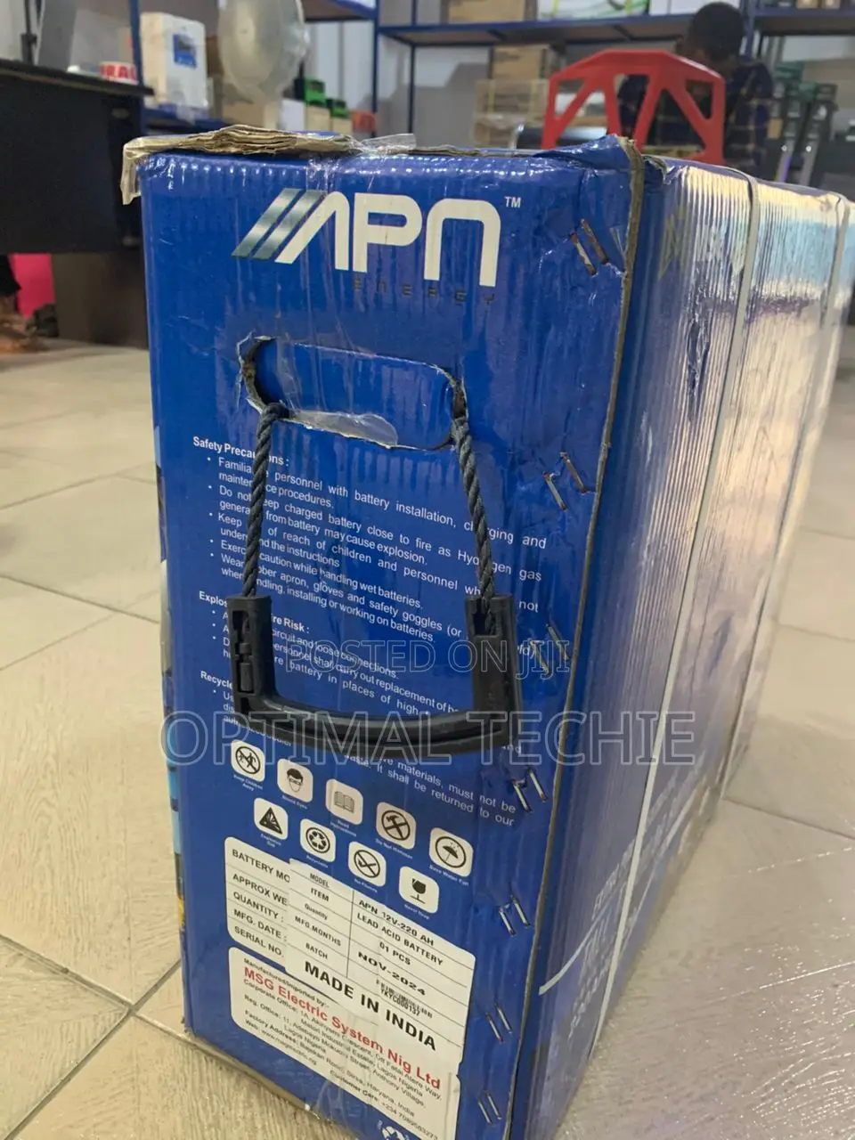 220ah Apn Tubular Battery