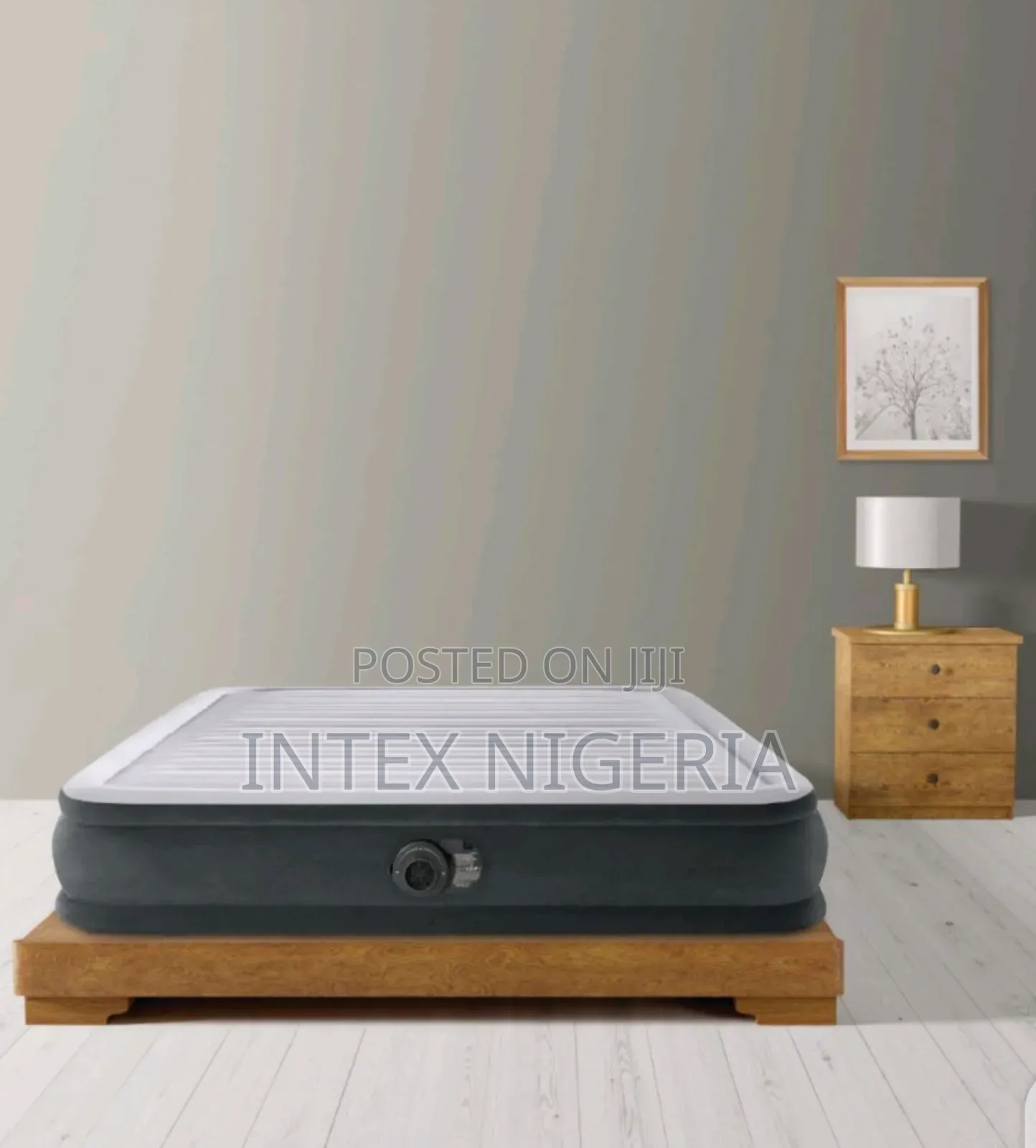 Intex Queen Dura-Beam Comfort Plush Airbed