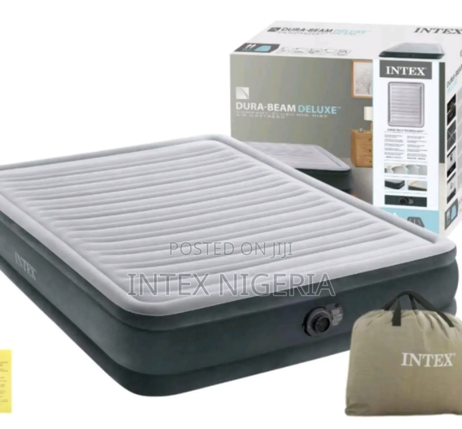 Intex Queen Dura-Beam Comfort Plush Airbed