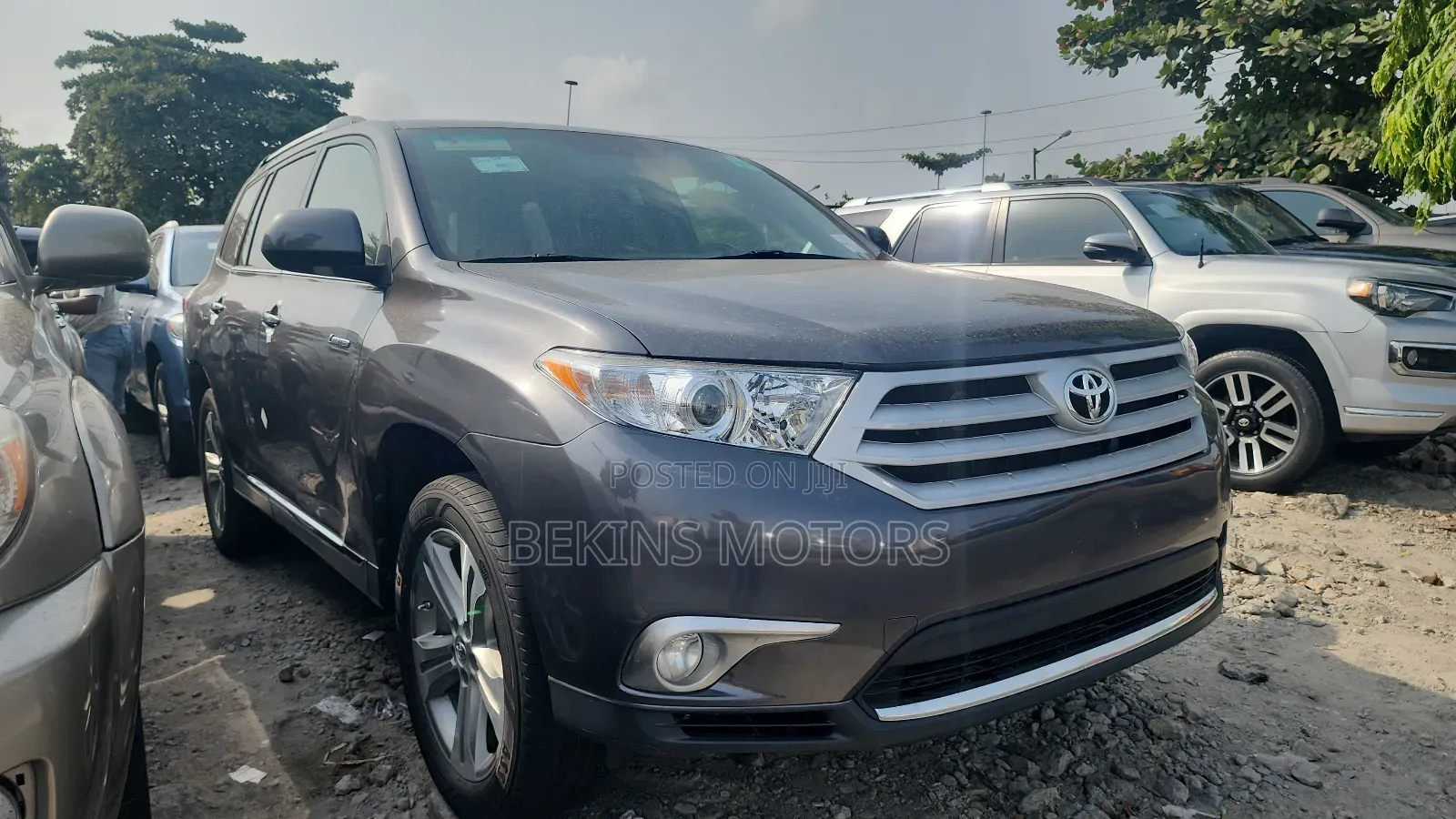 Toyota Highlander 2013 Gray