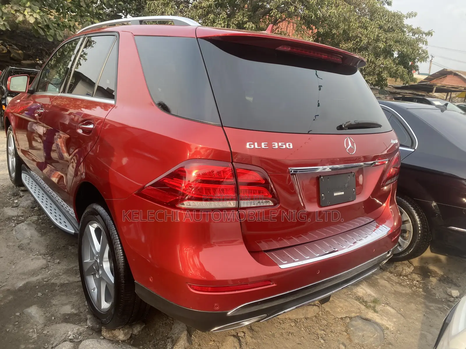 Mercedes-Benz GLE-Class GLE 350d 4MATIC 2017 Red