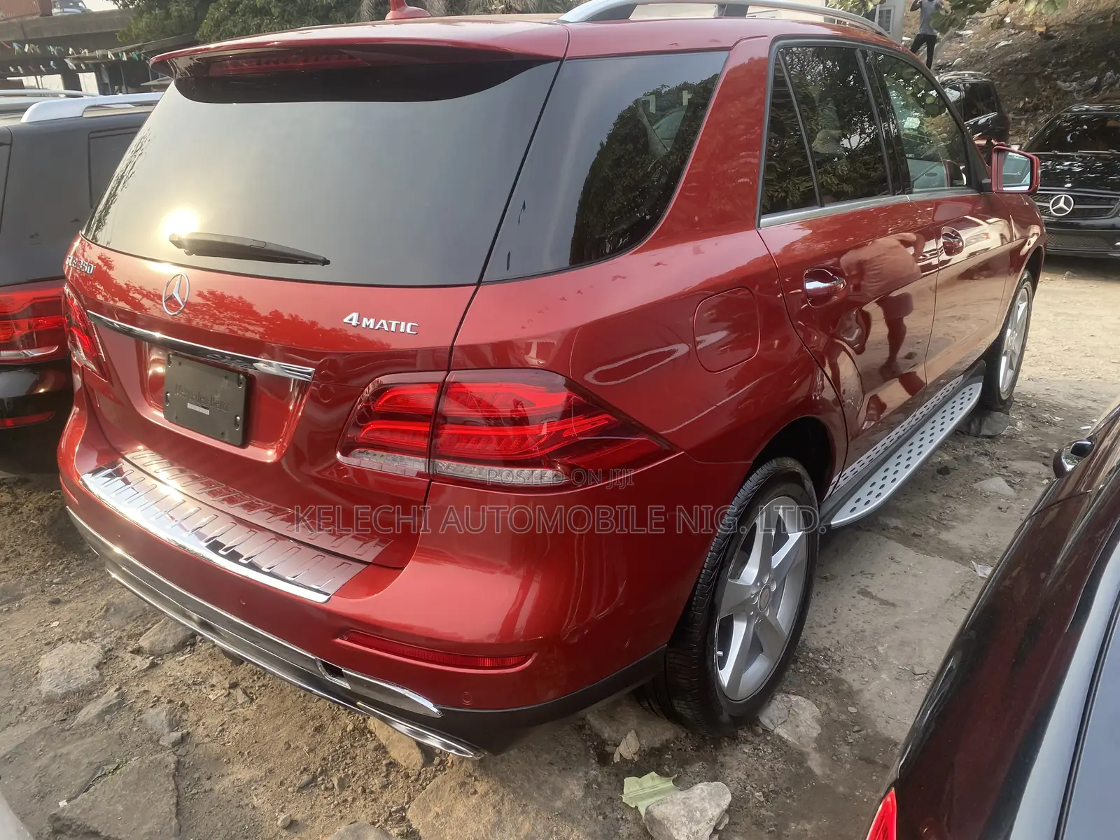 Mercedes-Benz GLE-Class GLE 350d 4MATIC 2017 Red