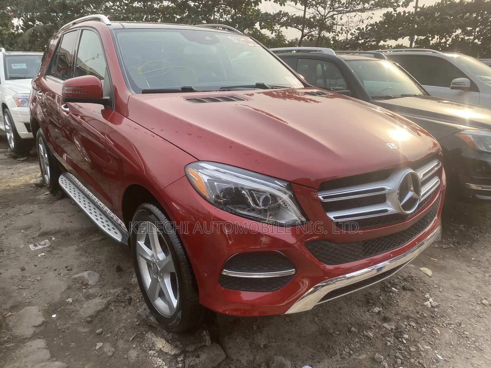 Mercedes-Benz GLE-Class GLE 350d 4MATIC 2017 Red