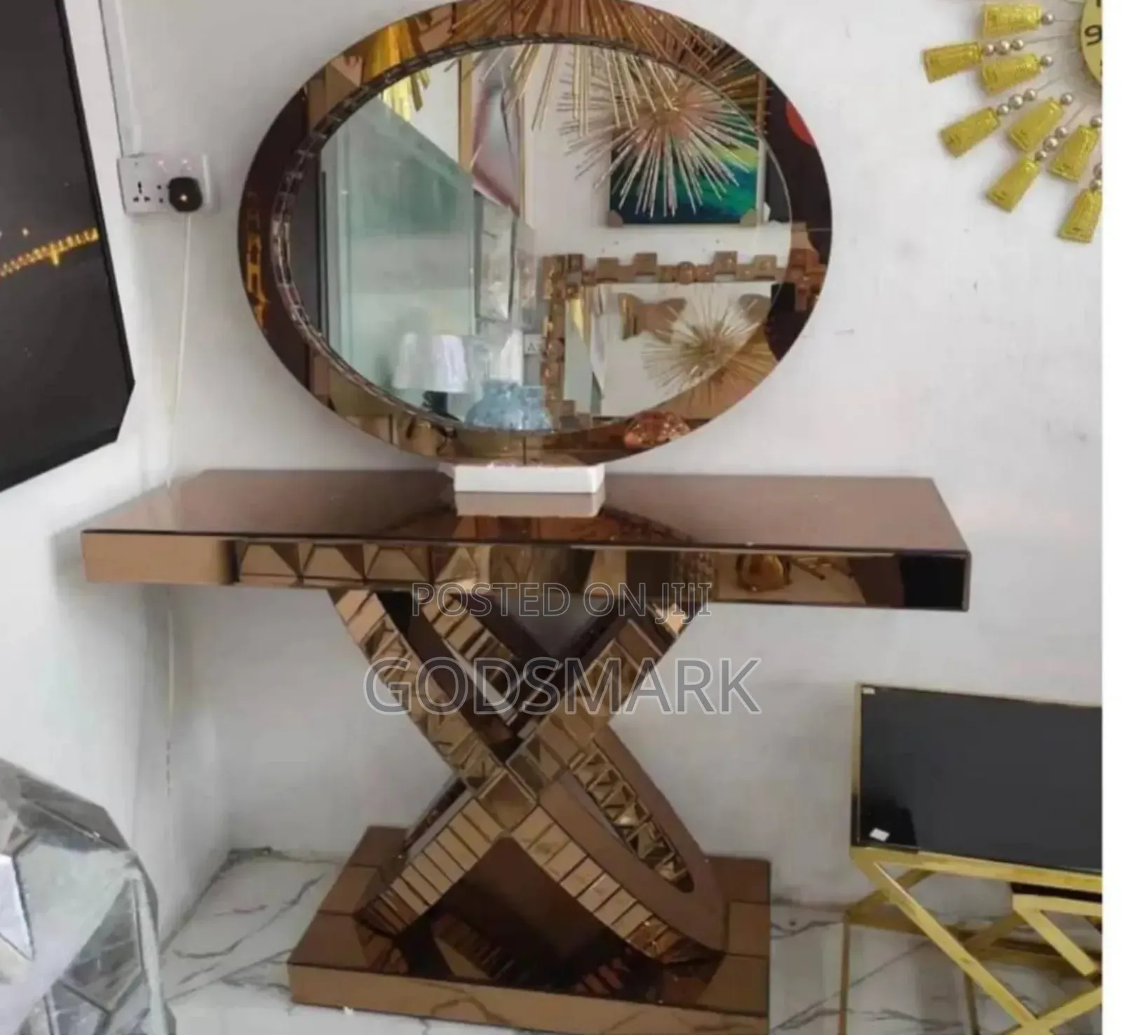 Mirror Console Set for Living Room.