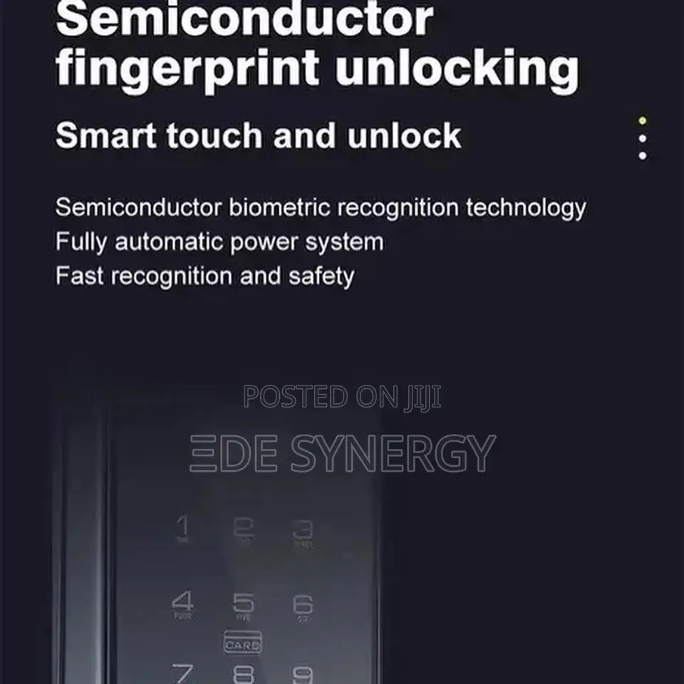 Smartlock Feature Facial Recognition Fingerprint Mobile App