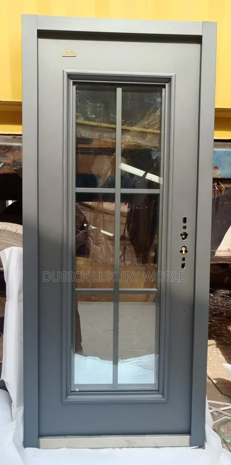 4ft Security Entrance French Glass Door