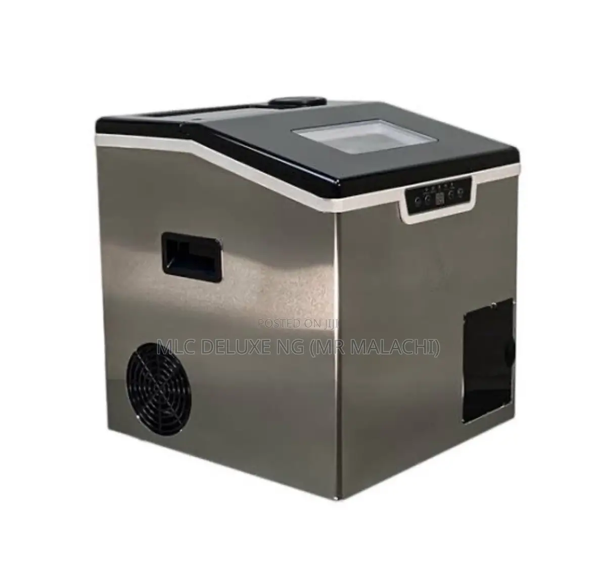 32 Cubes Table Top Ice Cube Maker With Ice Crusher(32 Cubes)