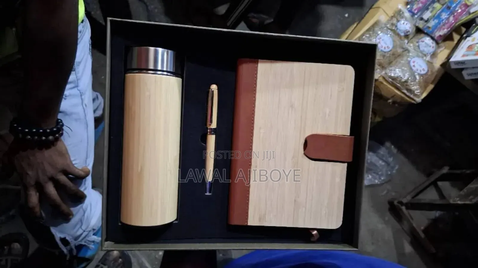3 In1 Super Beautiful Bamboo Corporate Gift Set