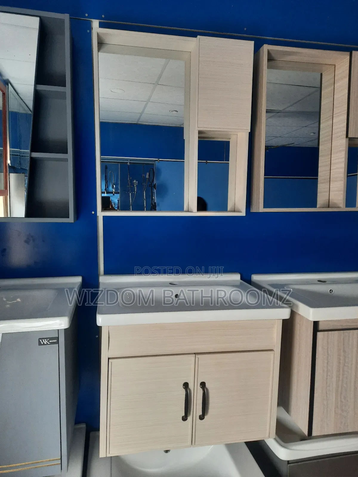 Wall Hanging Cabinet With Mirror