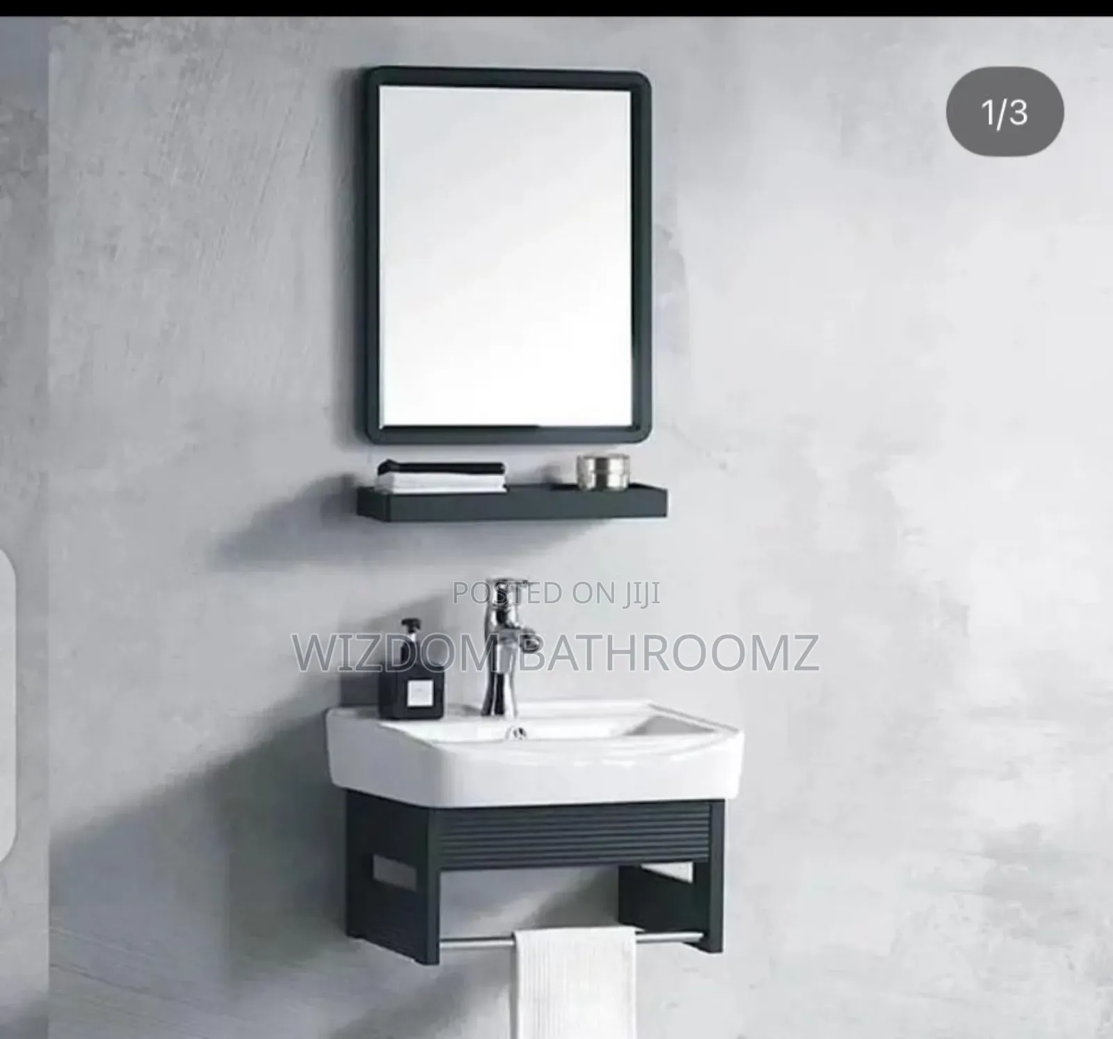 Wall Hanging Cabinet With Mirror