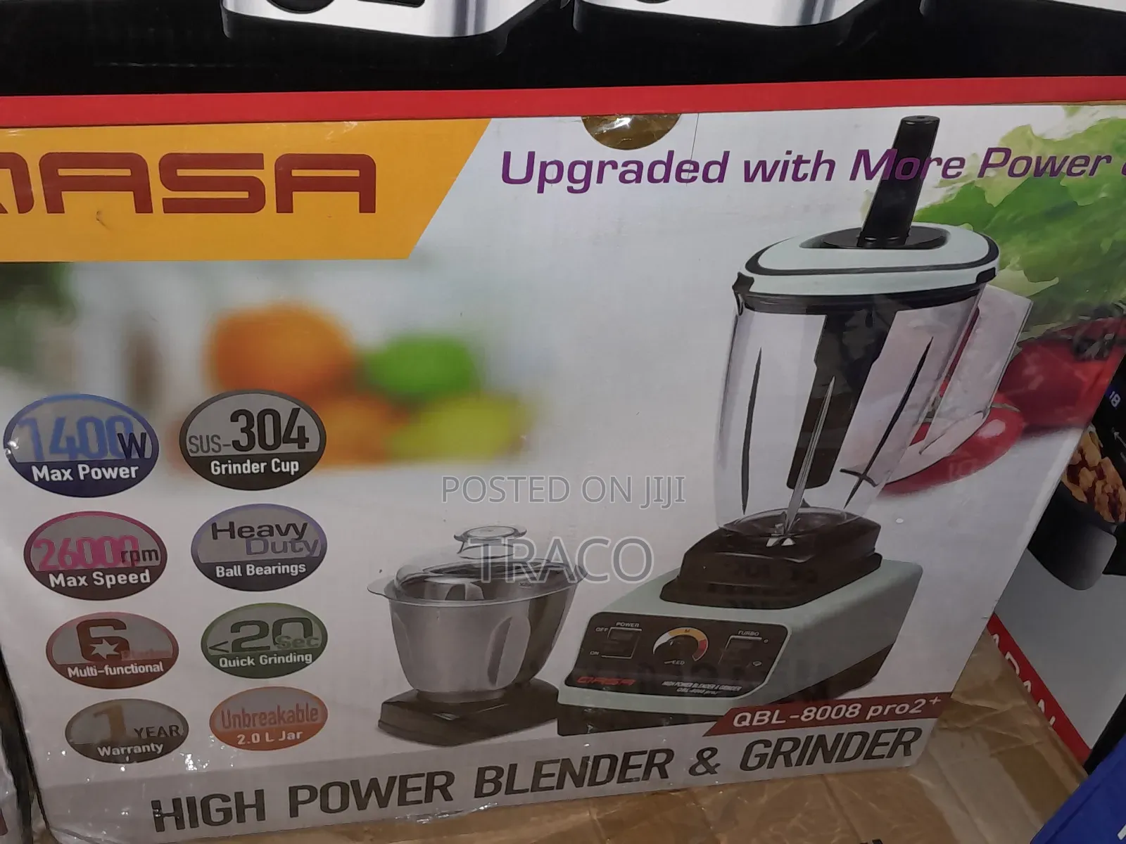 High Performance Qasa Commercial Blender