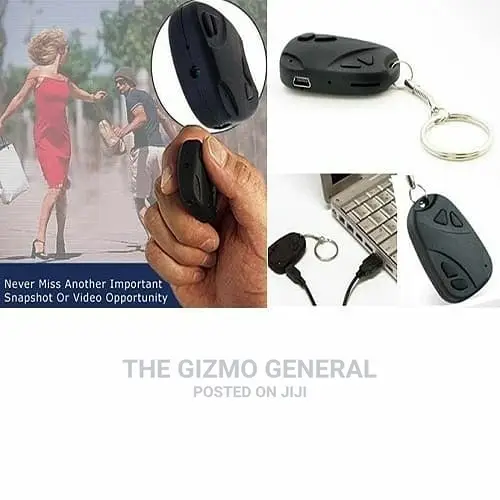 Spy Camera Key Chain Holder