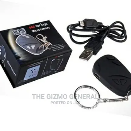 Spy Camera Key Chain Holder