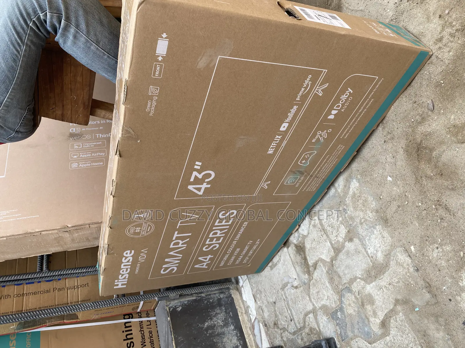 Original 43 Inches Hisense Smart Tv