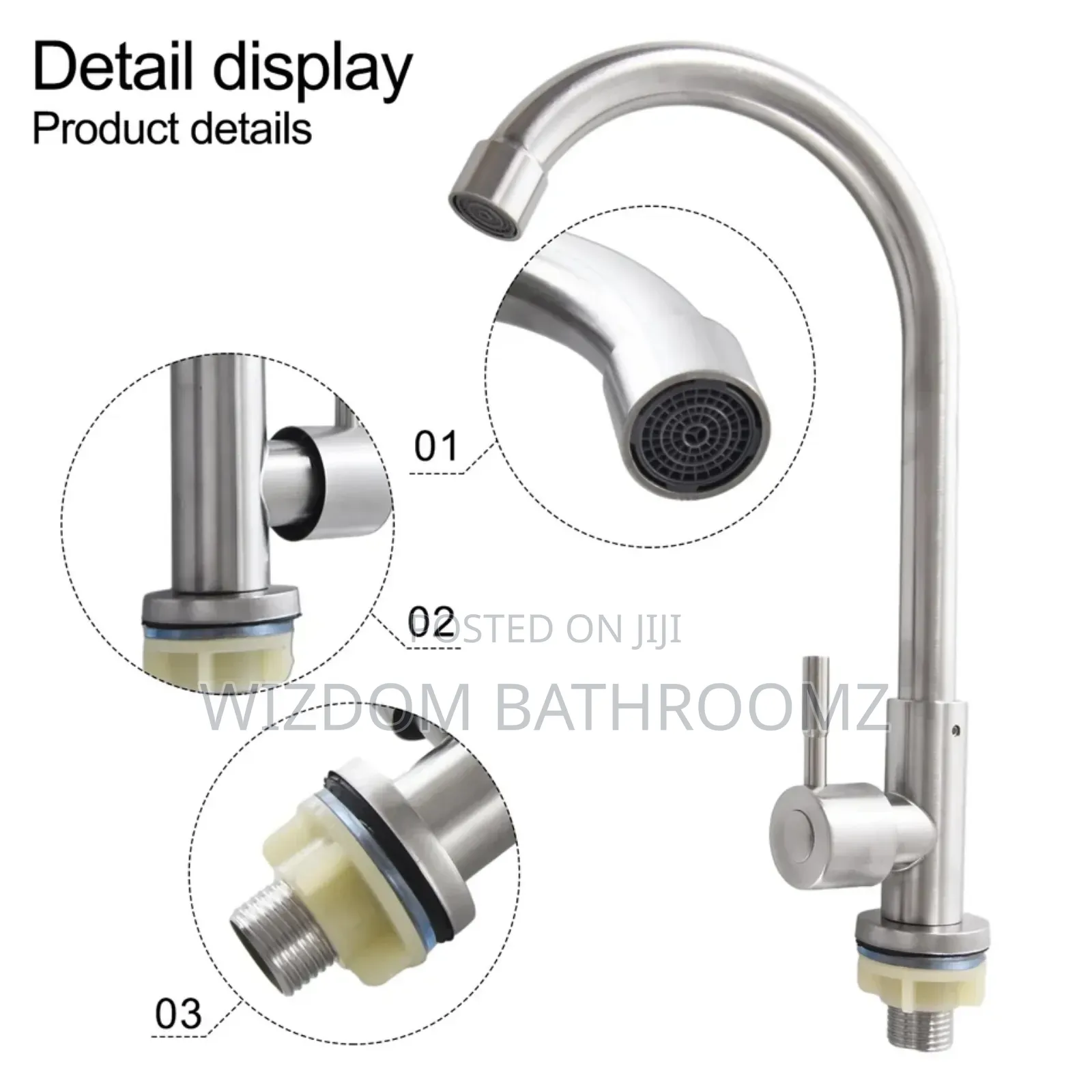 Antirust Sink Tap