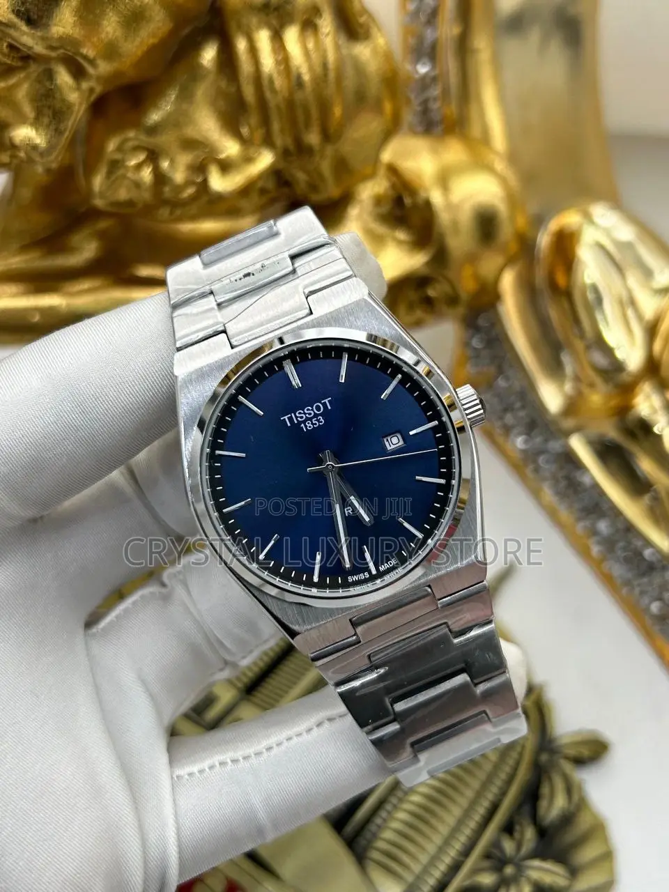 Tissot Quality Men Chain Strap Wristwatch
