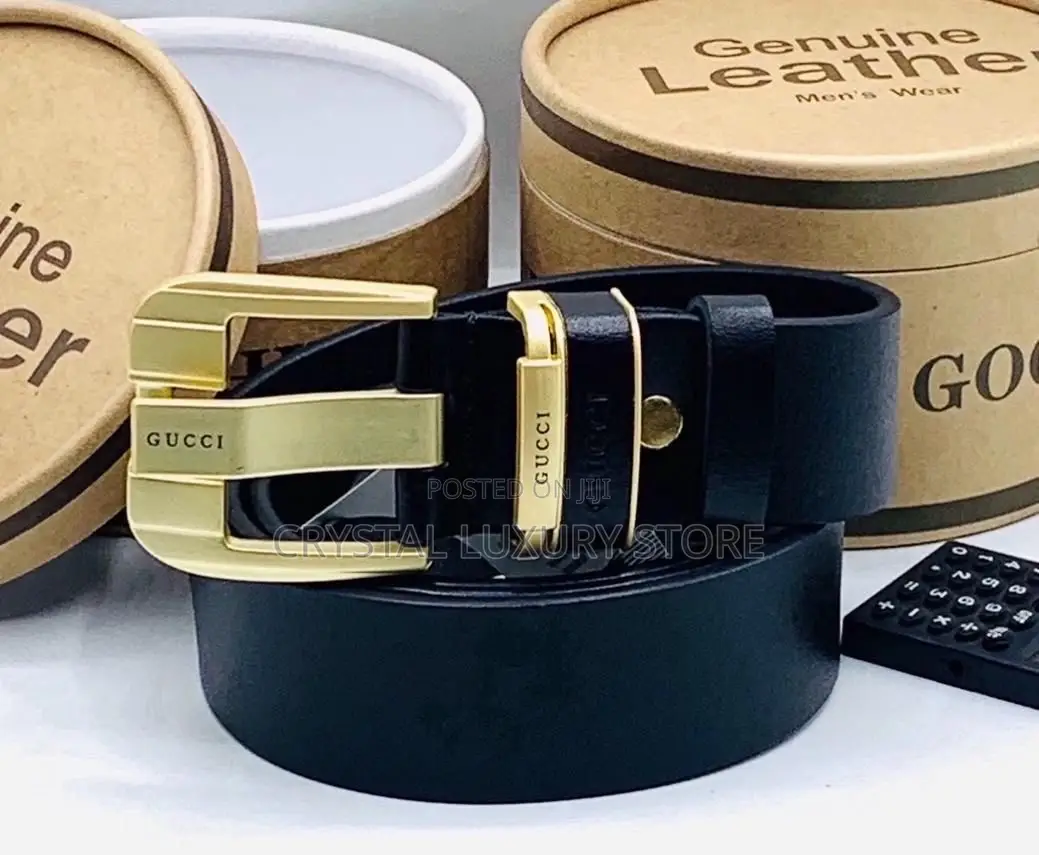 Gucci Quality Luxury Men Genuine Leather Belts