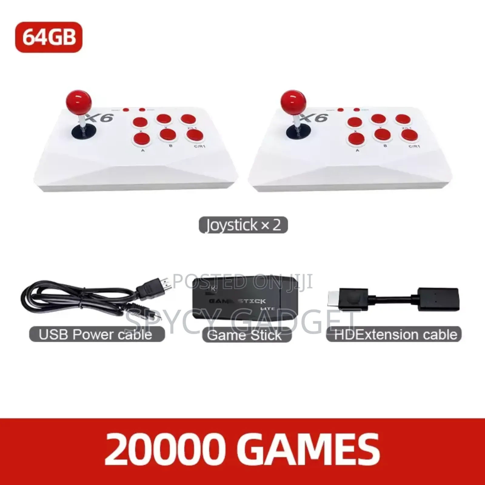 Video Game Console TV Game Stick With Double Joystick