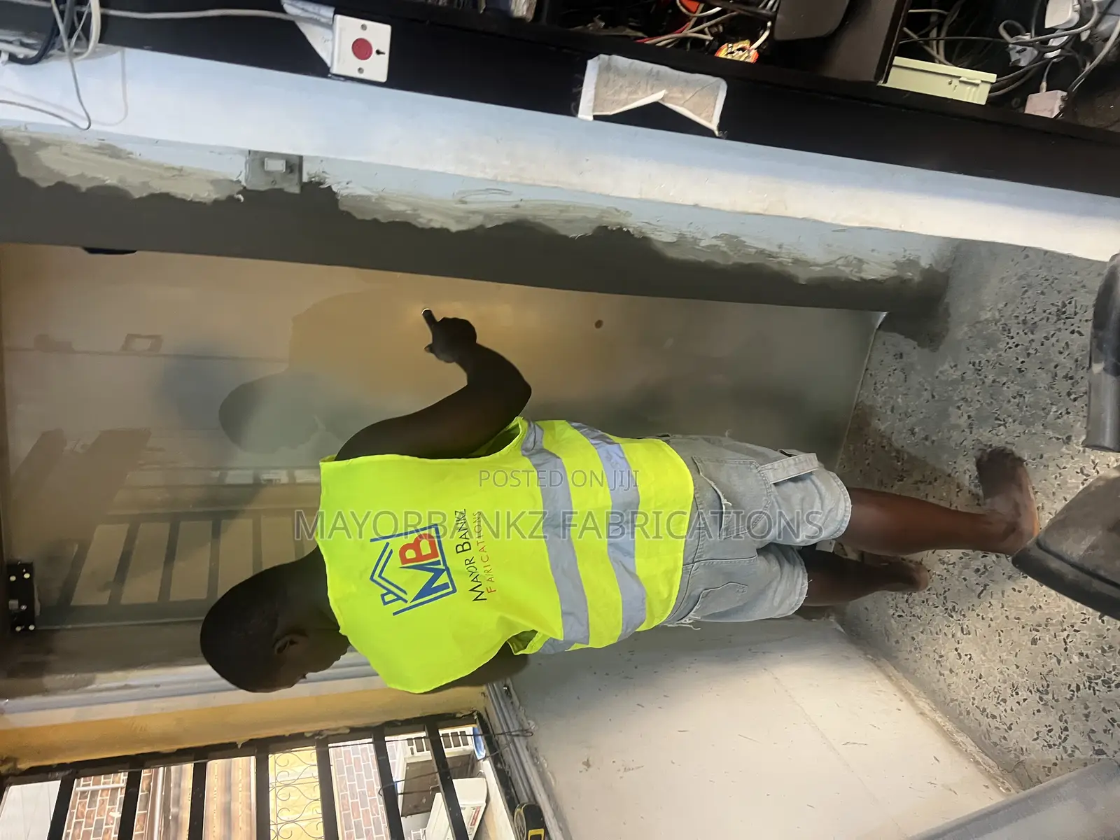 Frameless Frosted Office Glass Door