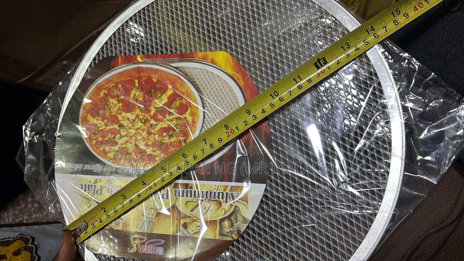 Pizza Plates Available (Sizes 8,10,12,14) Perforated/Holes