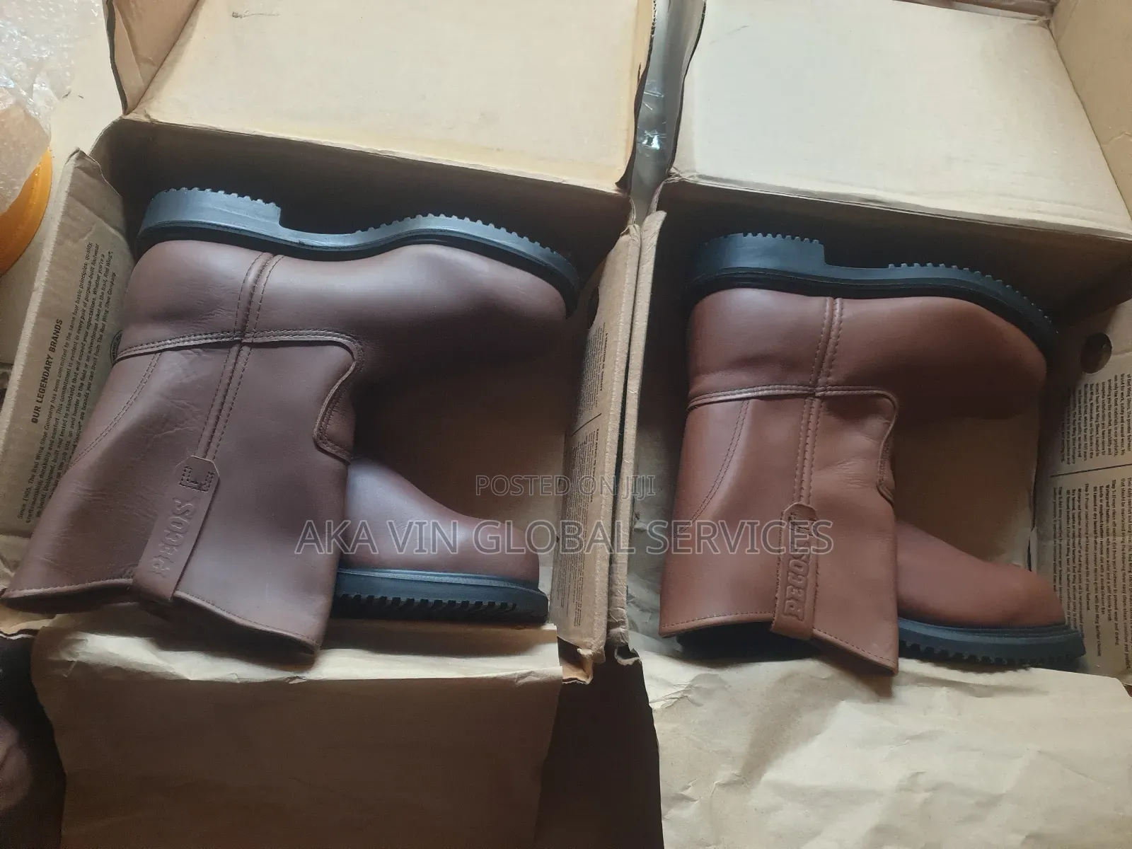 Red Wing Steel Toe Work Boot