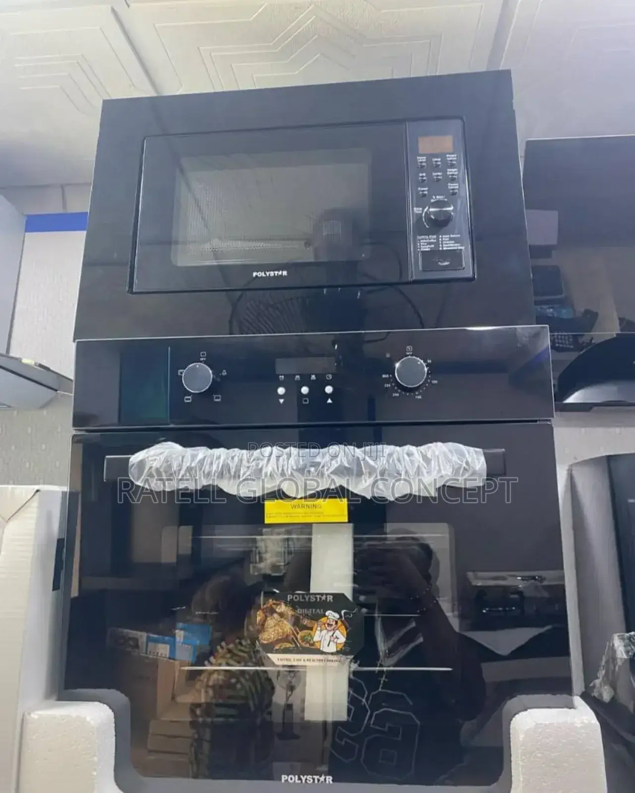 Polystar Built-in Electric Oven With Microwave