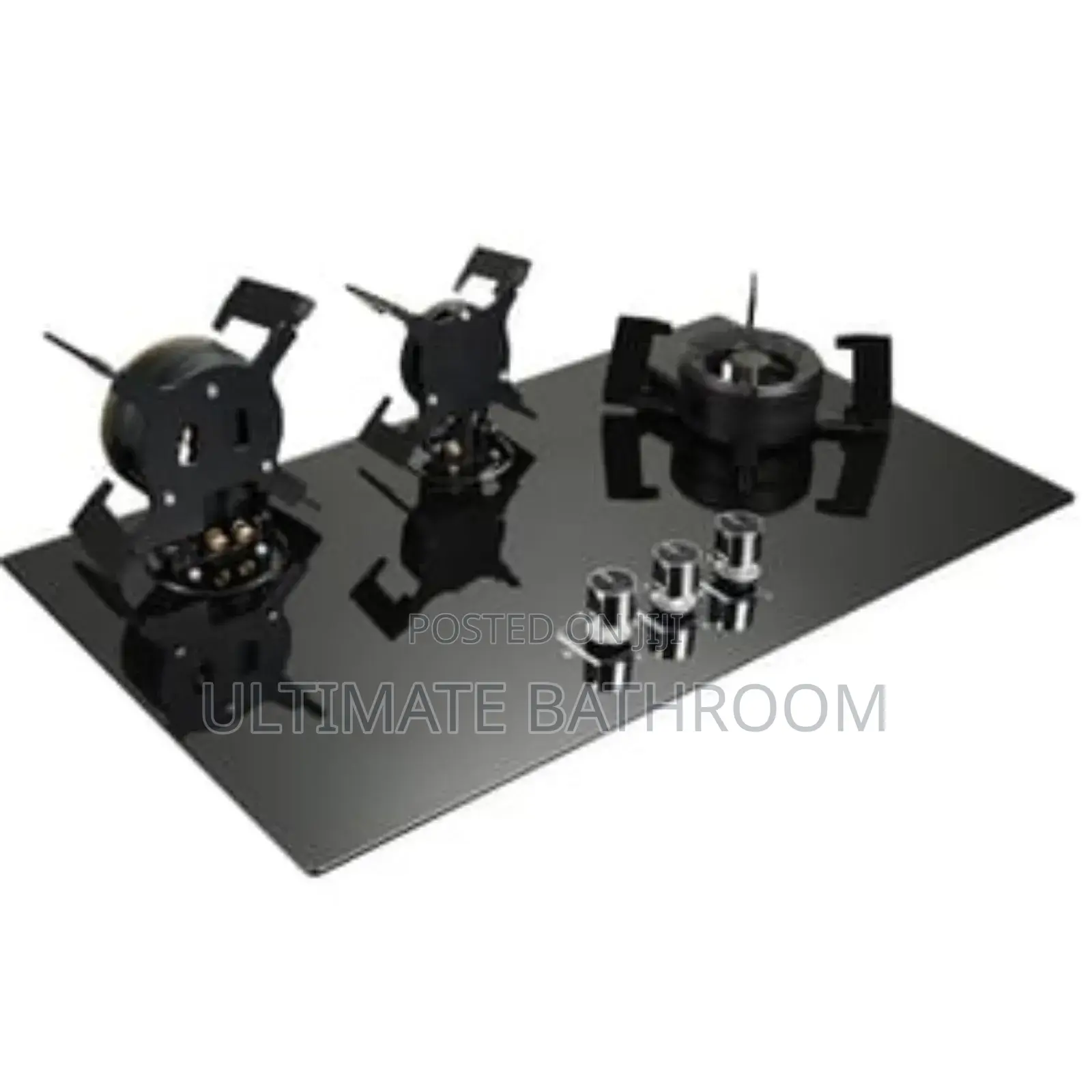 90cm 3burner Flip Up Gas Hob