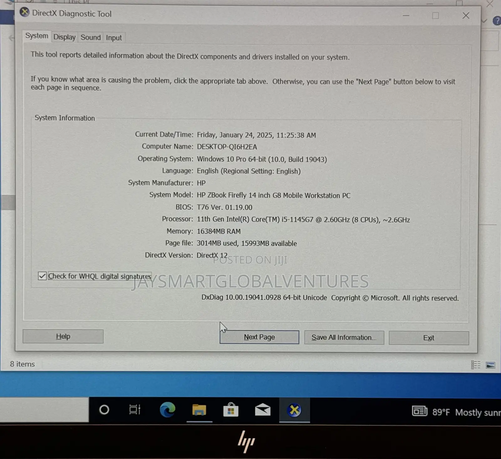 Laptop HP ZBook Firefly G8 16GB Intel Core i5 SSD 256GB