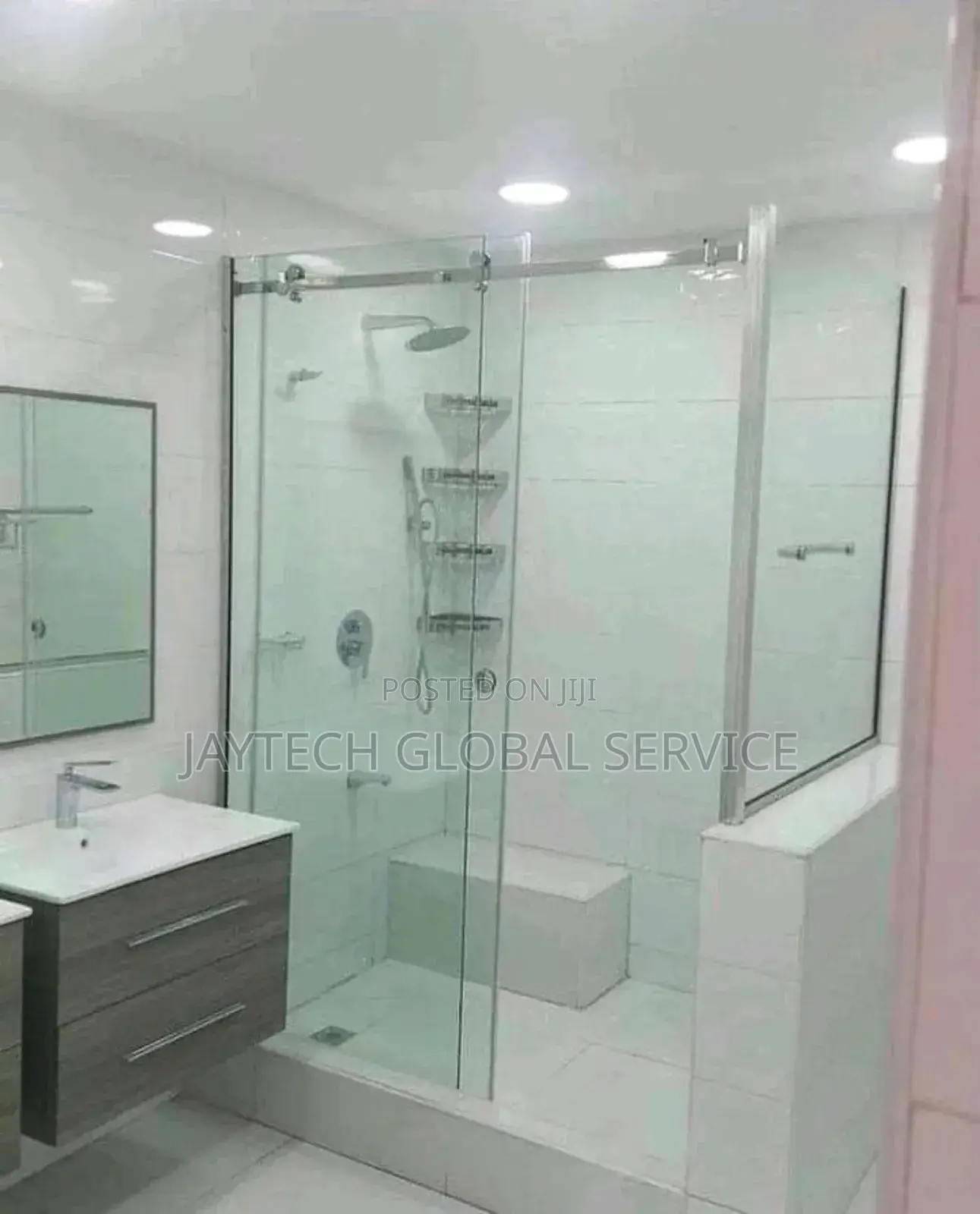Glass Bathroom Cubicle