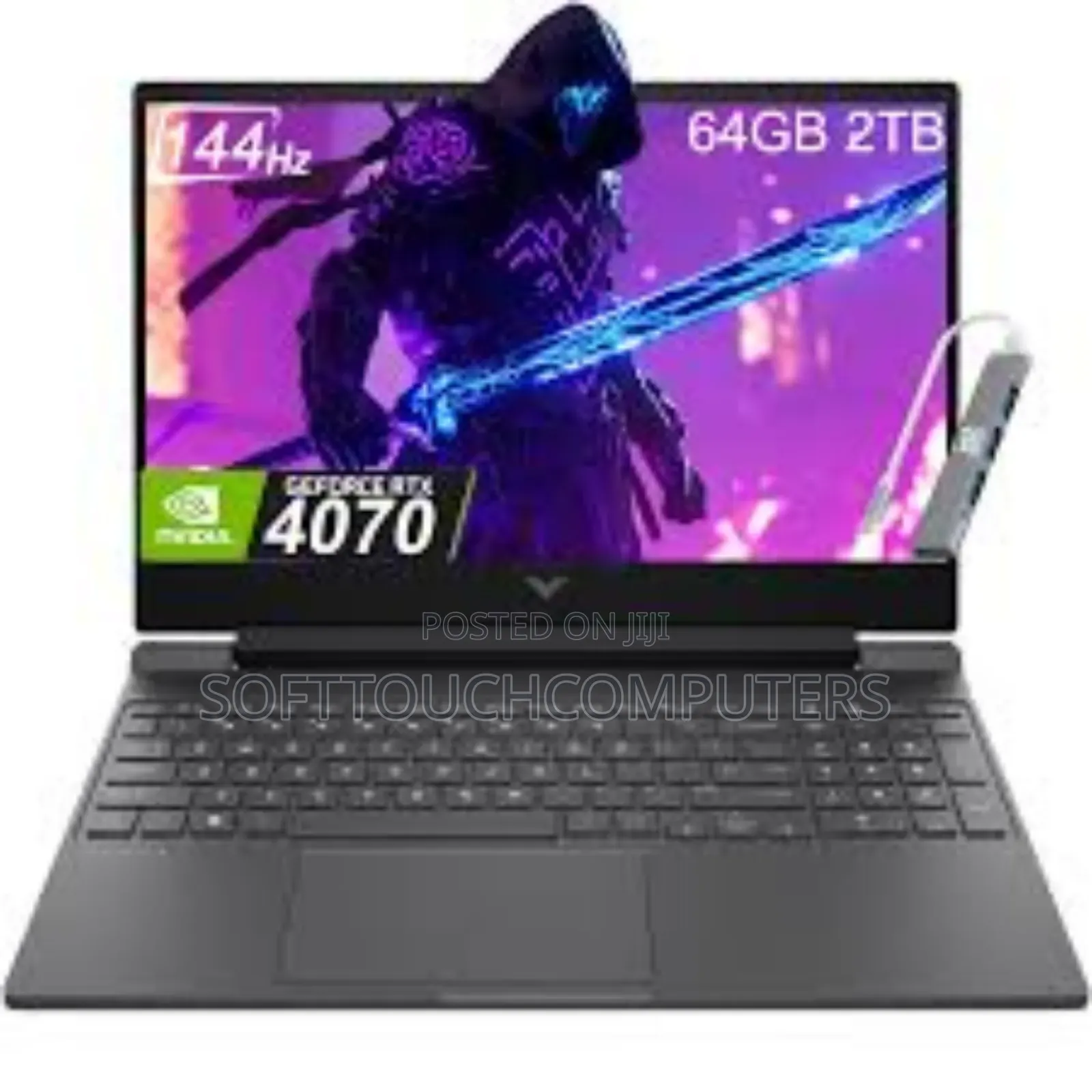 New Laptop HP Victus 16 16GB AMD Ryzen 7 SSD 512GB