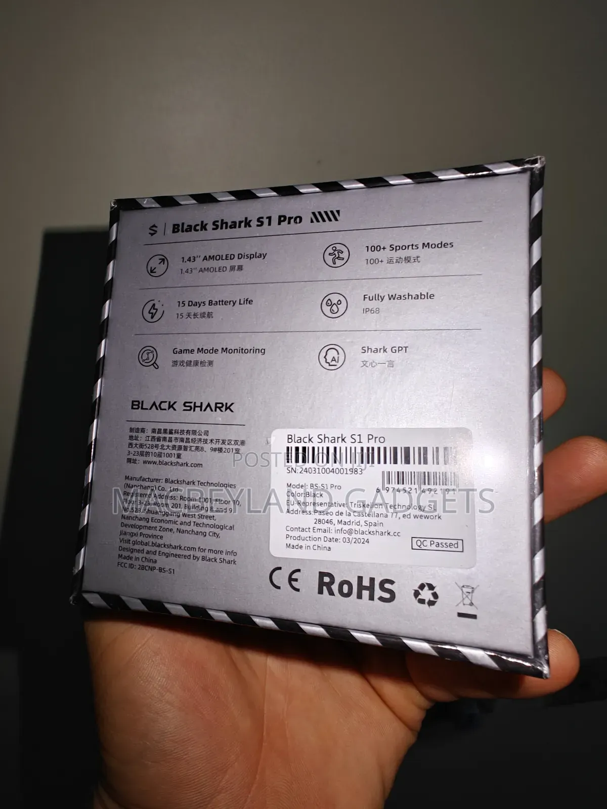 Blackshark Watch S1 Pro