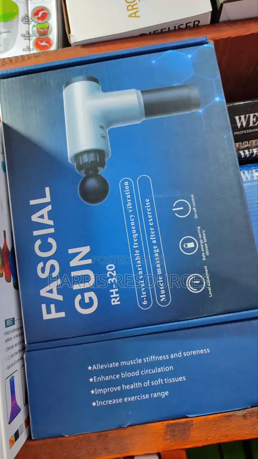 Facial Gun : Rechargeable Muscle Massager Deep Massager