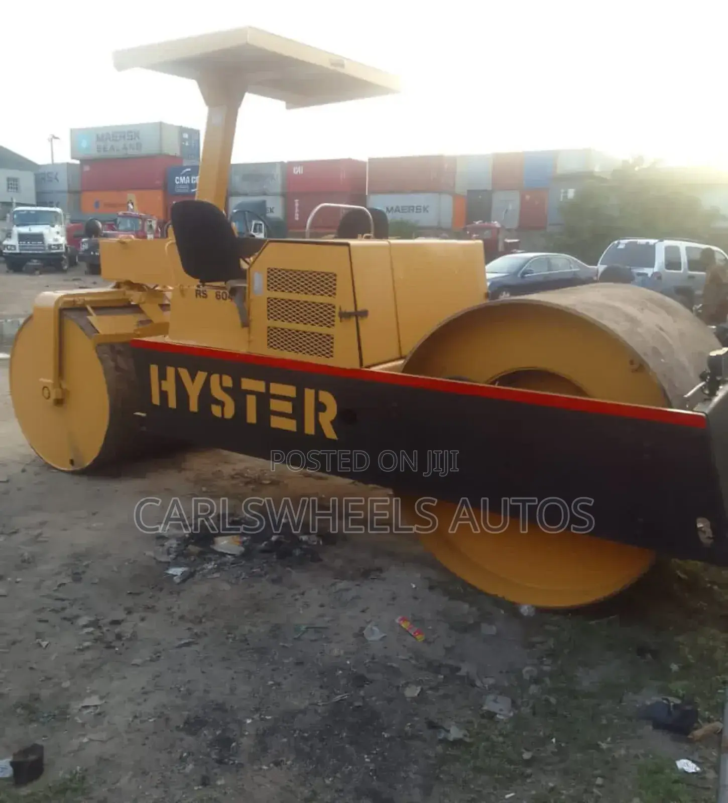 Foreign Used 10tons Hyster Roller