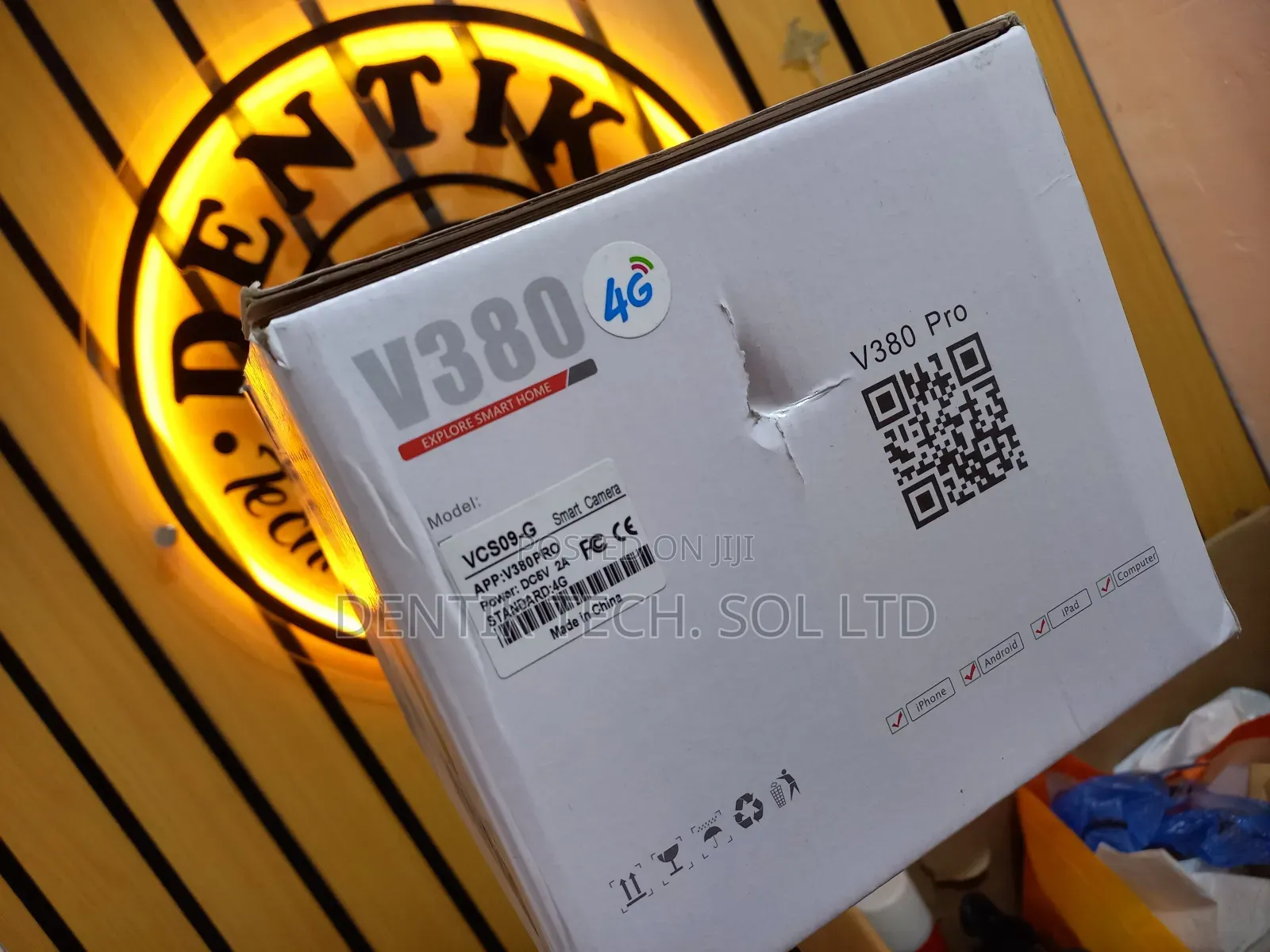 Dual Lens 4g V380pro Solar CCTV 5mp Camera