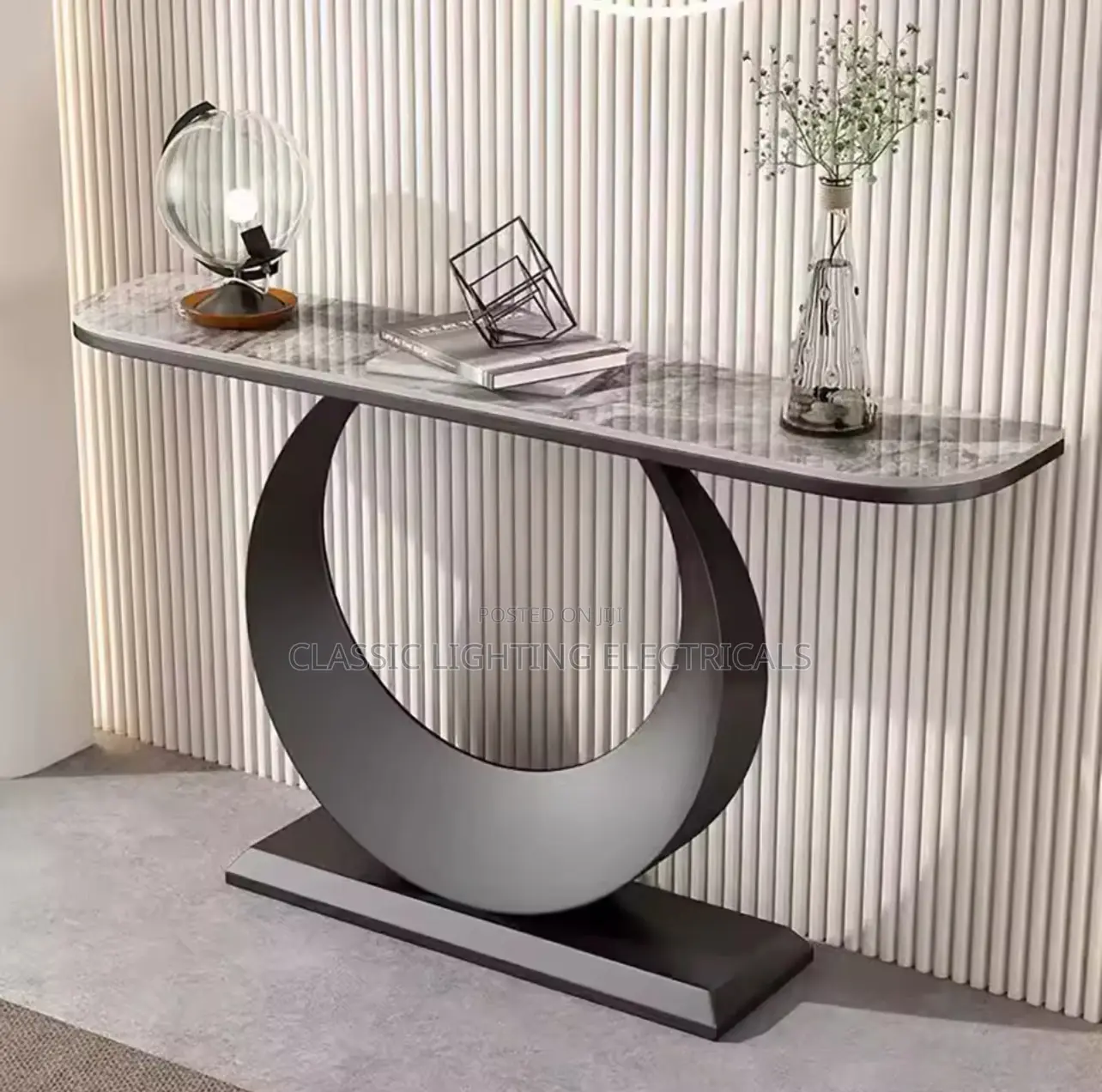 Unique Modern Console Table Aesthetic Glam Nordic Entryways