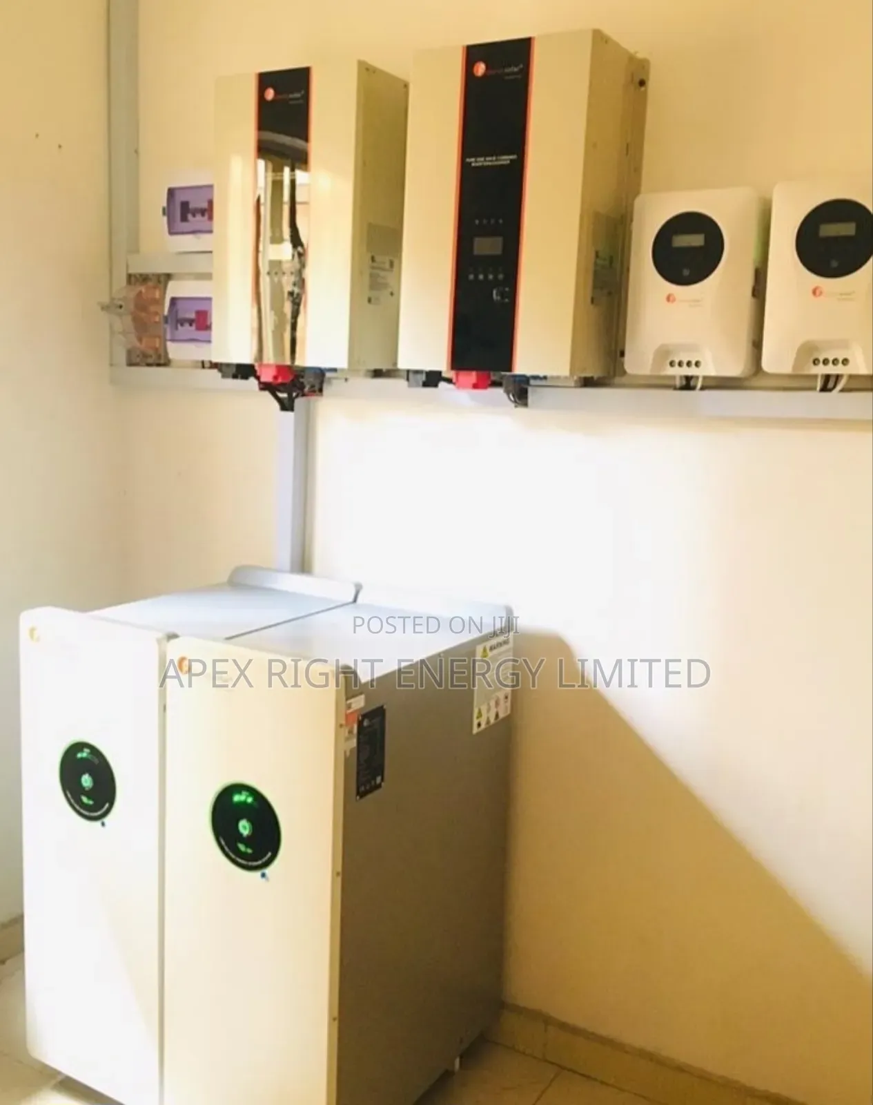 20kva Felicity Setup/ 30kwh/ 24pcs_550watts Panel/ 2pcs_120a