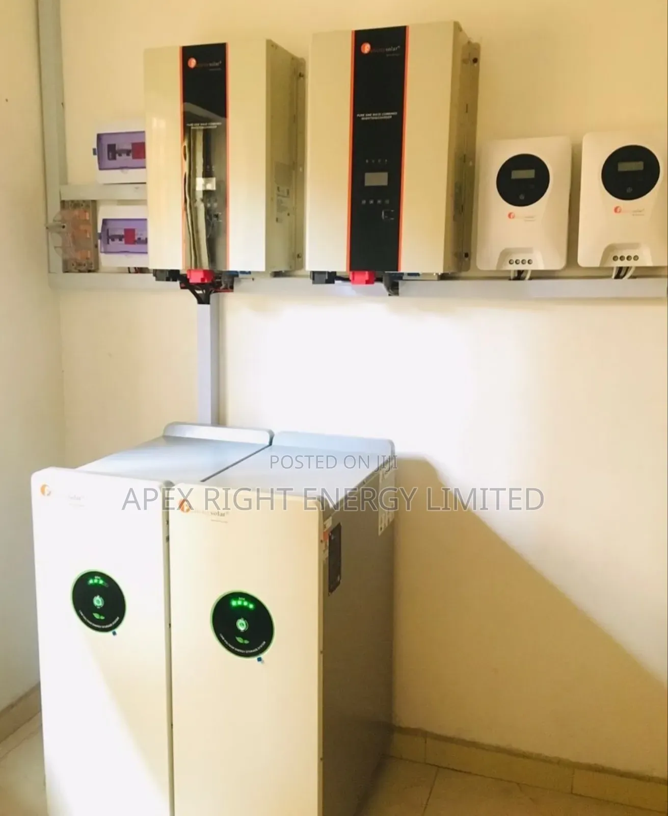20kva Inverter System/ 30kwh-Lithium/ 24pcs-550watts Panels